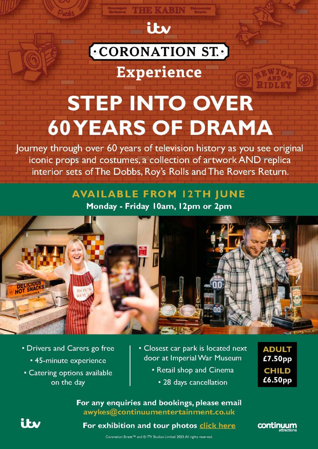 Brand New Itv Coronation Street Experience Agto Brand New Itv Coronation Street Experience Agto