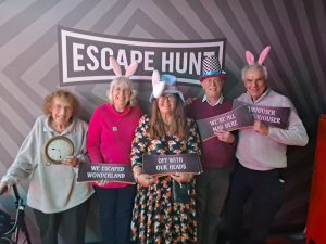 Eastern region committee at Escape Hunt