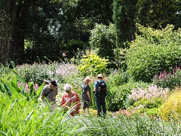 Visitors at Beth Chatto’s Gardens
